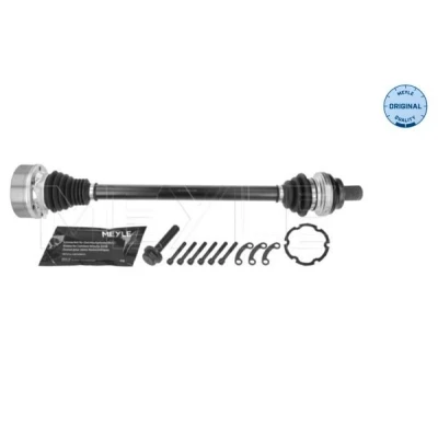 Imagem de MEYLE 100 498 0730 Veio de transmissão Eixo traseiro direito 631mm 29mm VOLKSWAGEN: GOLF 5, Passat B6 Variant, 6, AUDI: TT Coupe, A3 Hatchback
