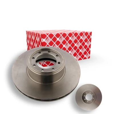 Imagem de FEBI BILSTEIN 35338 Disco de travão Eixo traseiro 293,7 24 8 108 interior ventilado revestido com anel sensor do ABS IVECO: Daily 4, 6