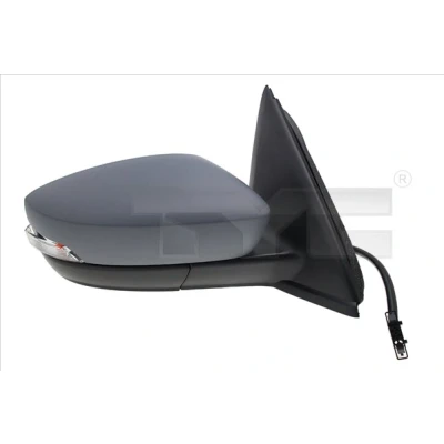 Imagem de Espelho retrovisor Tyc 332 0083 à direita com subcapa para regulação eléctrica dos espelhos, convexo, aquecível
