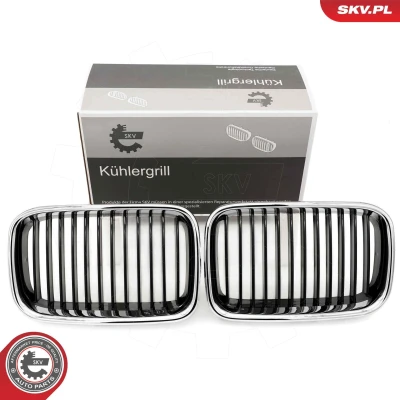 Imagem de ESEN SKV 66SKV045 Grelha de Radiador crómio/negro BMW: 3 Sedan, Coupe, Compact