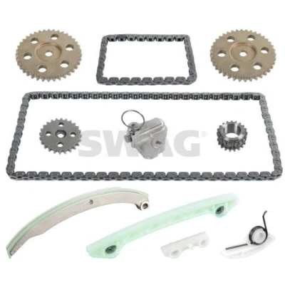 Imagem de SWAG 33 10 0290 Jogo de correntes distribuição dupla, Corrente dentada, fechada FORD: S Max Mk1, Focus 2 Kombi, MONDEO 3 Kombi