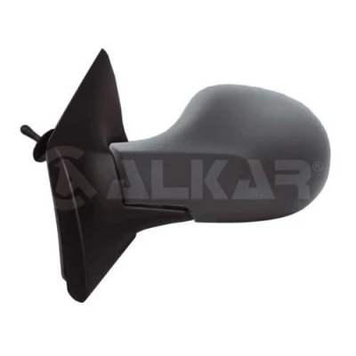 Imagem de Espelho retrovisor Alkar 6137171 esquerda com subcapa ajuste: por cabo de aço, não esférico para veículo volante à RENAULT: TWINGO 2