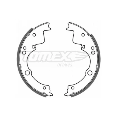 Imagem de TOMEX brakes TX 21 40 Maxilas de Travão Eixo traseiro 254 89 IVECO: DAILY 2 Kasten/Kombi, Pritsche/Fahrgestell