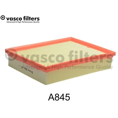 Imagem de DAVID VASCO A845 Filtro de ar 58mm 232mm 285mm rectangular Cartucho filtrante VOLKSWAGEN: Polo V Hatchback, SEAT: Ibiza 4 Sportcoupe, Toledo
