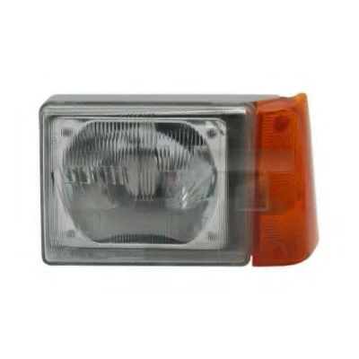 Imagem de TYC 20 6084 25 2 Farol Principal esquerda R2 (Bilux), H4 amarelo para circulação pela direita sem motor elétrico FIAT: Panda I Hatchback