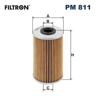 Imagem de FILTRON PM 811 Filtro de Combustível Cartucho filtrante, entrada