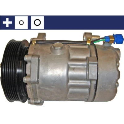 Imagem de MAHLE ORIGINAL ACP 1017 000S Compressor SD7V16 12 PAG 46 R 134a com retentor VOLKSWAGEN: Transporter 4 Bus,