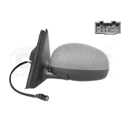 Imagem de Espelho retrovisor Van Wezel 7641807 esquerda com subcapa completo, não esférico, para regulação eléctrica dos espelhos, aquecível