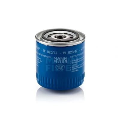 Imagem de MANN FILTER W 920/47 Filtro de óleo M 20 X 1.5 com uma válvula retenção aparafusado JEEP: Cherokee II