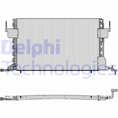 Imagem de DELPHI TSP0225021 Condensador sem secador 14 PEUGEOT: 306 Hatchback, Partner I Van