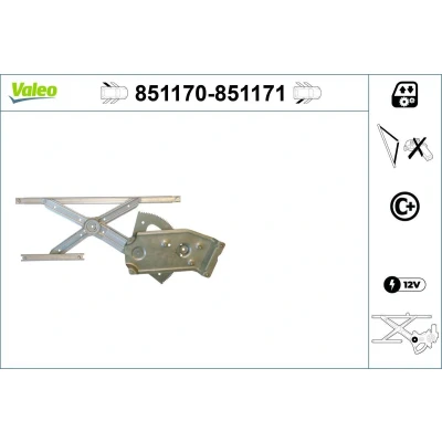 Imagem de Elevador vidro valeo 851170