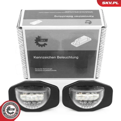 Imagem de Luz de chapa matrícula ESEN SKV 72SKV525