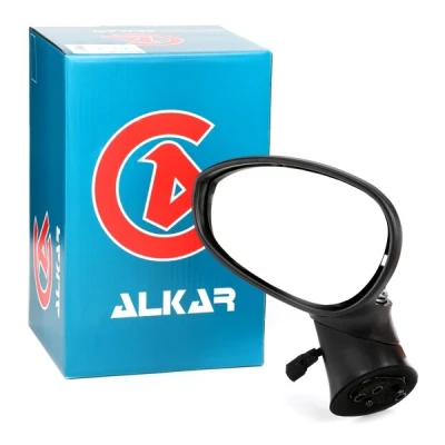 Imagem de Espelho retrovisor Alkar 6101547 esquerda elétrico convexo para veículo com volante à FIAT: Grande Punto Hatchback, Evo Hatchback