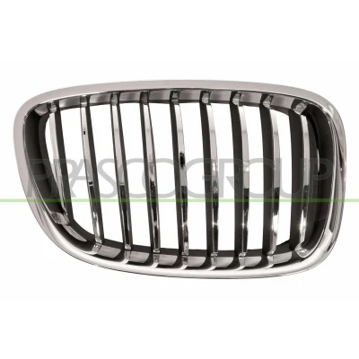 Imagem de BLIC 6502 07 00679922P Grelha de Radiador à frente, lado direito crómio, preto BMW: 5 GT