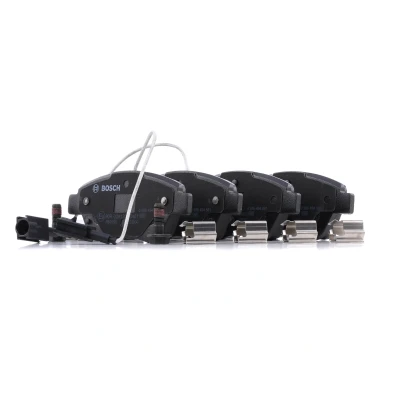 Imagem de BOSCH 0 986 494 881 Jogo de pastilhas para travão disco Baixo teor metálico com sensor desgaste integrado FIAT: Grande Punto Hatchback