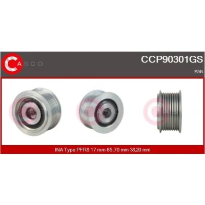 Imagem de CASCO CST40123AS Motor de arranque 12V 1kW 9 CPS0089 M8 74mm TOYOTA: Corolla VII Sedan