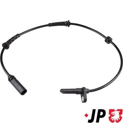 Imagem de JP GROUP 1497106300 Sensor de ABS Eixo traseiro esquerdo, direito activo 580 preto BMW: 5 Sedan, Touring