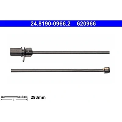 Imagem de ATE 24.8190 0966.2 Sensor de Desgaste Pastilha Freio PORSCHE: Macan