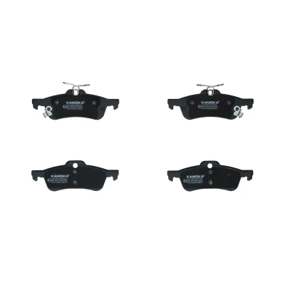 Imagem de KAMOKA JQ1018082 Jogo de pastilhas para travão disco Eixo traseiro com avisador sonoro desgaste TOYOTA: Yaris II Hatchback, III Hatchback