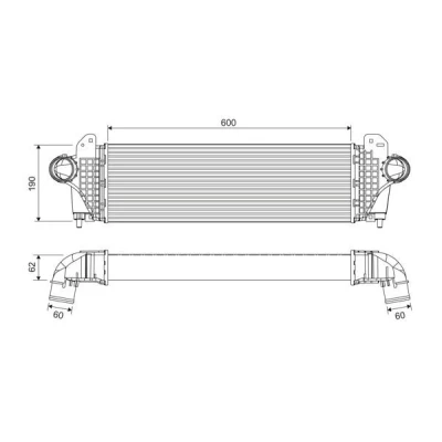 Imagem de VALEO 818694 Intercooler Alumínio sem sensor