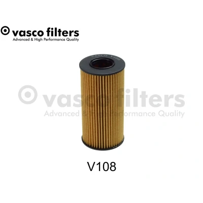 Imagem de DAVID VASCO V108 Filtro de óleo Cartucho filtrante RENAULT: Megane 4, Kangoo II Express, Clio V Hatchback, DACIA: Lodgy, SANDERO 2, LOGAN MCV 2