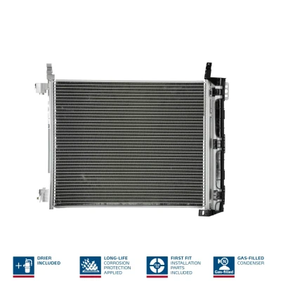 Imagem de NISSENS 940372 Condensador com secador Alumínio 513 R 134a