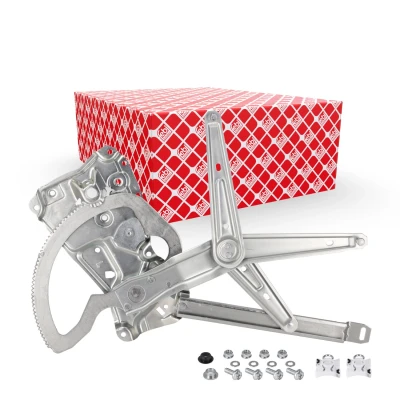 Imagem de Febi Bilstein Elevador de vidro à frente, lado direito elétrico com material montagem, sem motor 26911 BMW: 3 Sedan, Touring