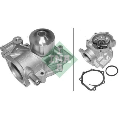 Imagem de INA 538 0121 10 Bomba de água com junta mecânico para accionamento da correia dentada SUBARU: Forester II, I