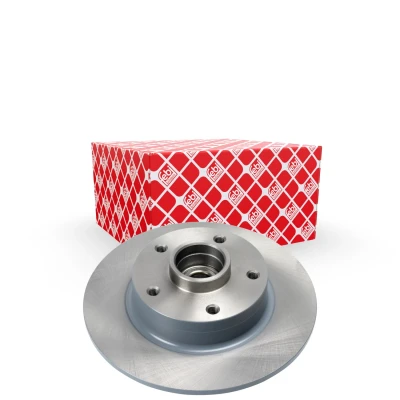 Imagem de FEBI BILSTEIN 175477 Disco de travão Eixo traseiro 260 8 5 114 cheio oleado com anel sensor do ABS, o rolamento da roda RENAULT: Megane 4