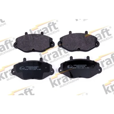Imagem de KRAFT 6002090 Jogo de pastilhas para travão disco Eixo dianteiro FORD: Transit Mk4 Van, Camião plataforma/Chassis