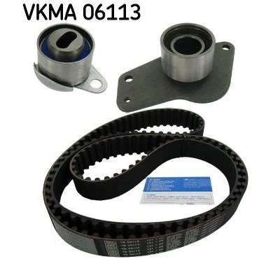 Imagem de SKF VKMA 06113 Jogo de correias dentadas 151 com perfil dentado arredondado RENAULT: CLIO 1, Rapid Van, Express Pick up
