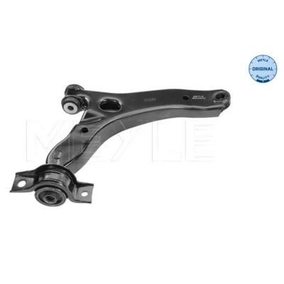 Imagem de MEYLE 716 050 0029 Braço de suspensão ORIGINAL Quality com apoio borracha em baixo, Eixo dianteiro, lado direito transversal Chapa aço