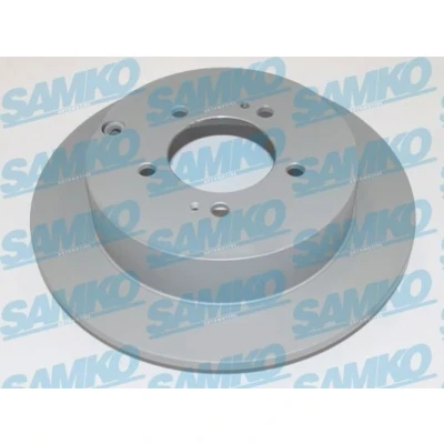 Imagem de SAMKO Disco de travão PEUGEOT: 4007, MITSUBISHI: Lancer 8 302mm 10mm 5 cheio revestido M1018PR 1606292080,1611500480,424961,424962,4249F4,4615A035