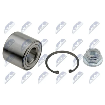 Imagem de NTY KLT RE 038 Kit de rolamento roda Eixo traseiro esquerdo, direito RENAULT: CLIO 2, MEGANE 3 Grandtour, 2 Kasten