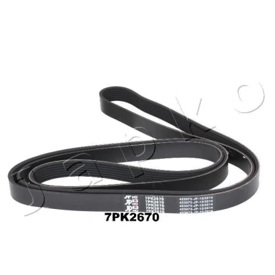Imagem de JAPKO 7PK2670 Correia trapezoidal estriada 2670mm 7 NISSAN: NP300 Navara Pick up, Pathfinder 3, LAND ROVER: Defender SUV