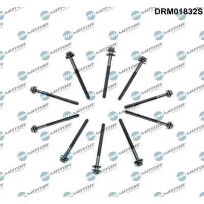 Imagem de DR.MOTOR AUTOMOTIVE DRM01832S Jogo de Parafusos da Cabeçote sextavado exterior 10 FORD: Transit Mk7 Van