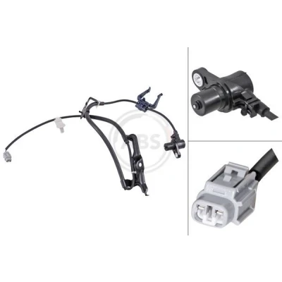 Imagem de A.B.S. 31677 Sensor de ABS passivo 1000mm 1035mm 21mm cinzento