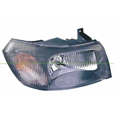Imagem de PRASCO FD9104813 Farol Principal à direita H4 preto sem motor de regulação do alcance dos faróis FORD: Transit Mk5 Van