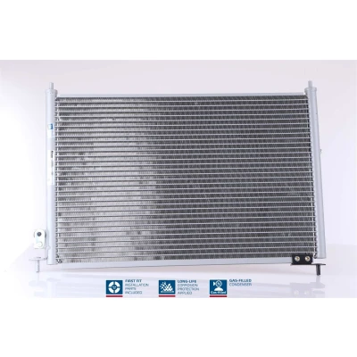 Imagem de NISSENS 940008 Condensador sem secador Alumínio 555 R 134a HONDA: CIVIC 7 Hatchback
