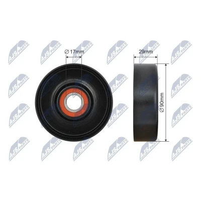 Imagem de NTY RNK LR 020 Polia Tensora LAND ROVER: Discovery 4, Range Rover Sport