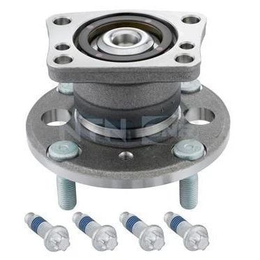Imagem de SNR R152.88 Kit de rolamento roda com parafuso, anel sensor magnético integrado FORD: FIESTA 6, 6 Van