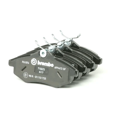 Imagem de BREMBO P 61 074 Jogo de pastilhas para travão disco excl. contacto aviso desgaste com parafusos pinça acessórios