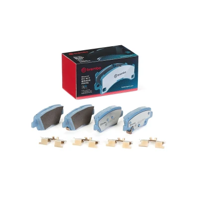 Imagem de BREMBO P 30 101E Jogo de pastilhas para travão disco com avisador sonoro desgaste chapa anti ruído acessórios HYUNDAI: Kauai SUV
