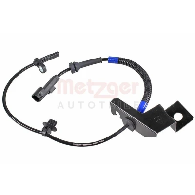 Imagem de METZGER 09001594 Sensor de ABS Eixo dianteiro, lado direito 2pólos FORD: S Max Mk2
