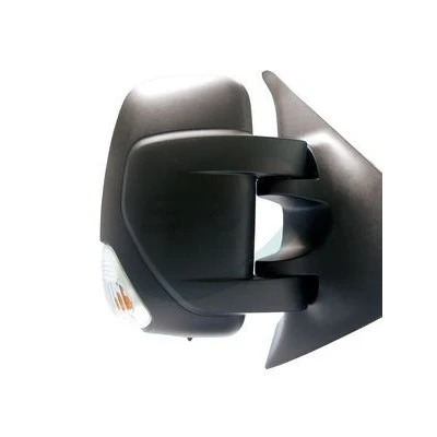 Imagem de espelho retrovisor Spj E 2585 esquerda branco elétrico convexo, aquecível, Braço do curto, com grande angular para veículo volante