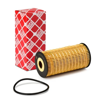 Imagem de FEBI BILSTEIN 37319 Filtro de óleo com retentor Cartucho filtrante RENAULT: GRAND SCENIC 4, MEGANE 3 Grandtour,