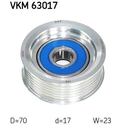 Imagem de SKF VKM 63017 Polia de Desvio HONDA: CIVIC 8 Hatchback