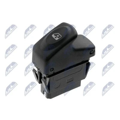 Imagem de NTY EWS RE 010 Interruptor, elevadores dos vidros à frente, lado direito, traseira esquerda, direita RENAULT: Kangoo I, CLIO 2 endado,