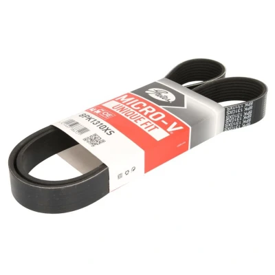 Imagem de GATES 8PK1310XS Correia trapezoidal estriada 1310 8 Aramida, EPDM (borracha de etileno propileno dieno) FleetRunner Micro V MAZDA: 6 Hatchback