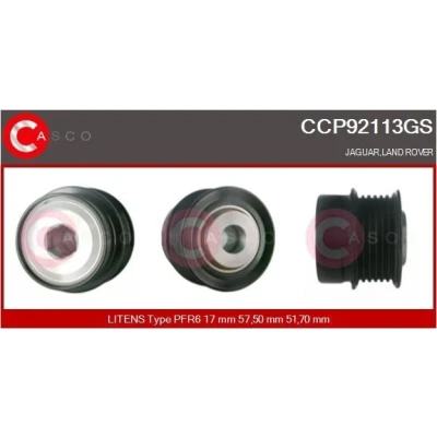 Imagem de CASCO CST40163AS Motor de arranque 12V 2kW 9 CPS0119 M8 76mm LAND ROVER: Freelander I SUV